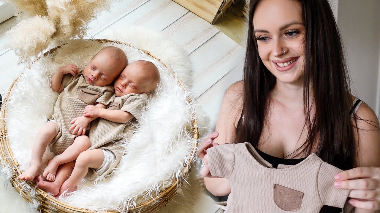 Baby-Shooting mit unseren Zwillingen 😍 (keiner traut sich)