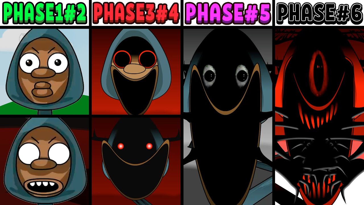 All Phases in New Incredibox Sprunki Oc of 61: From Phase 1 to Phase 6