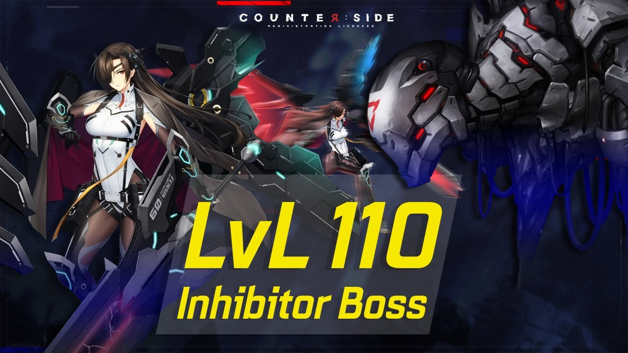Lv.110 Inhibitor Raid Boss | Counter Side Global