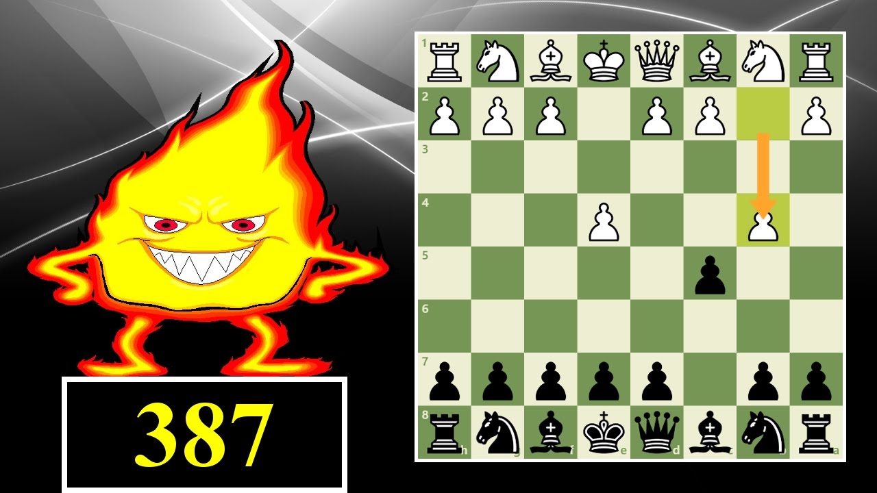 Blitz Chess #387: Sicilian Defense, Wing Gambit