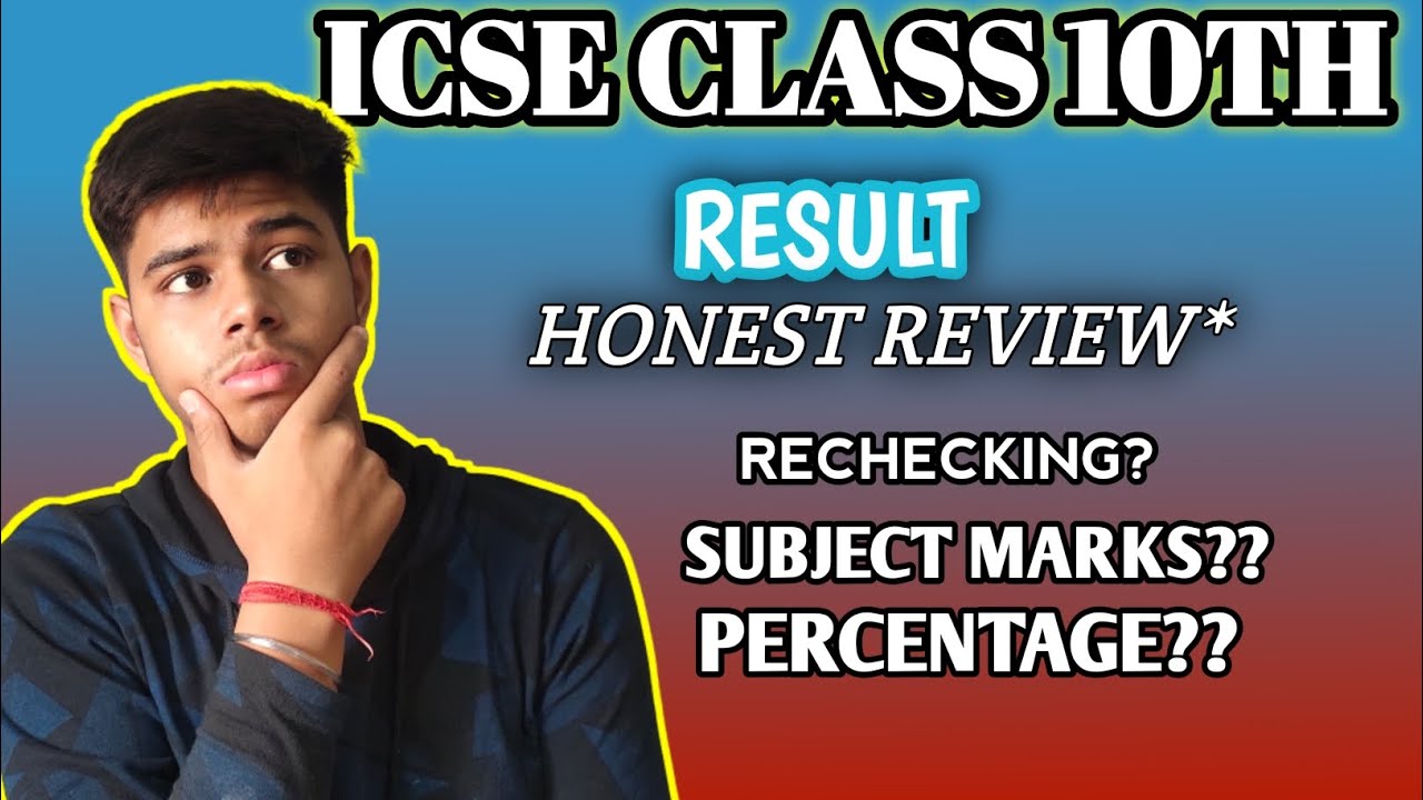 My ICSE Class 10th RESULT Review🤔 | Copy Rechecking?? | Subject Marks | Honest Review |