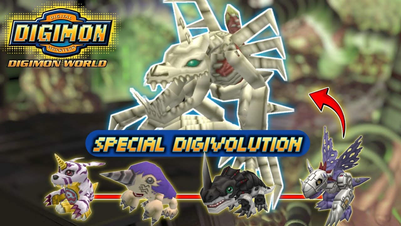 Special Digivolution Walkthrough (early game) | Digimon World (PS1) HD