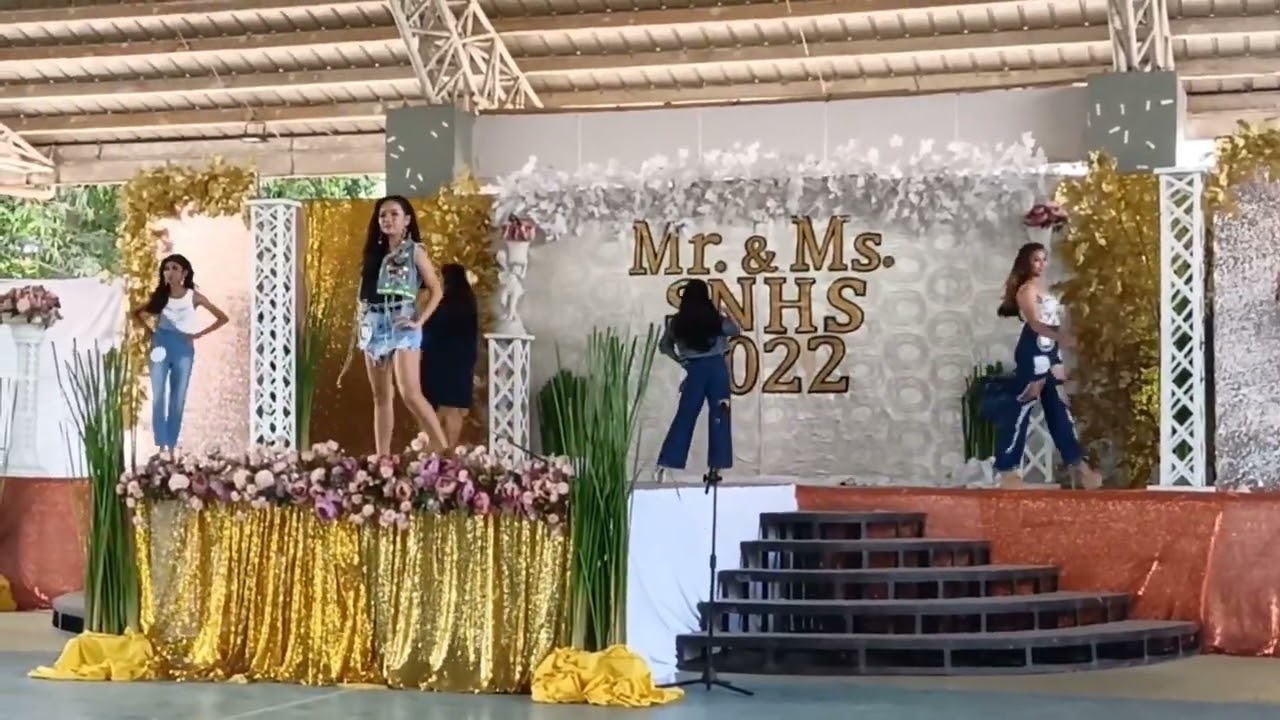 Mr & Ms SNHS denim wear competition