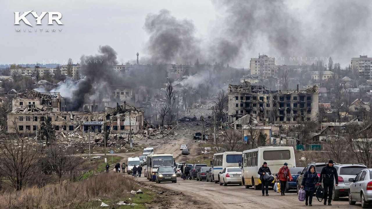 NATO ZDRADZA Ukrainę! Rosja bombarduje Pokrowsk, USA milczą