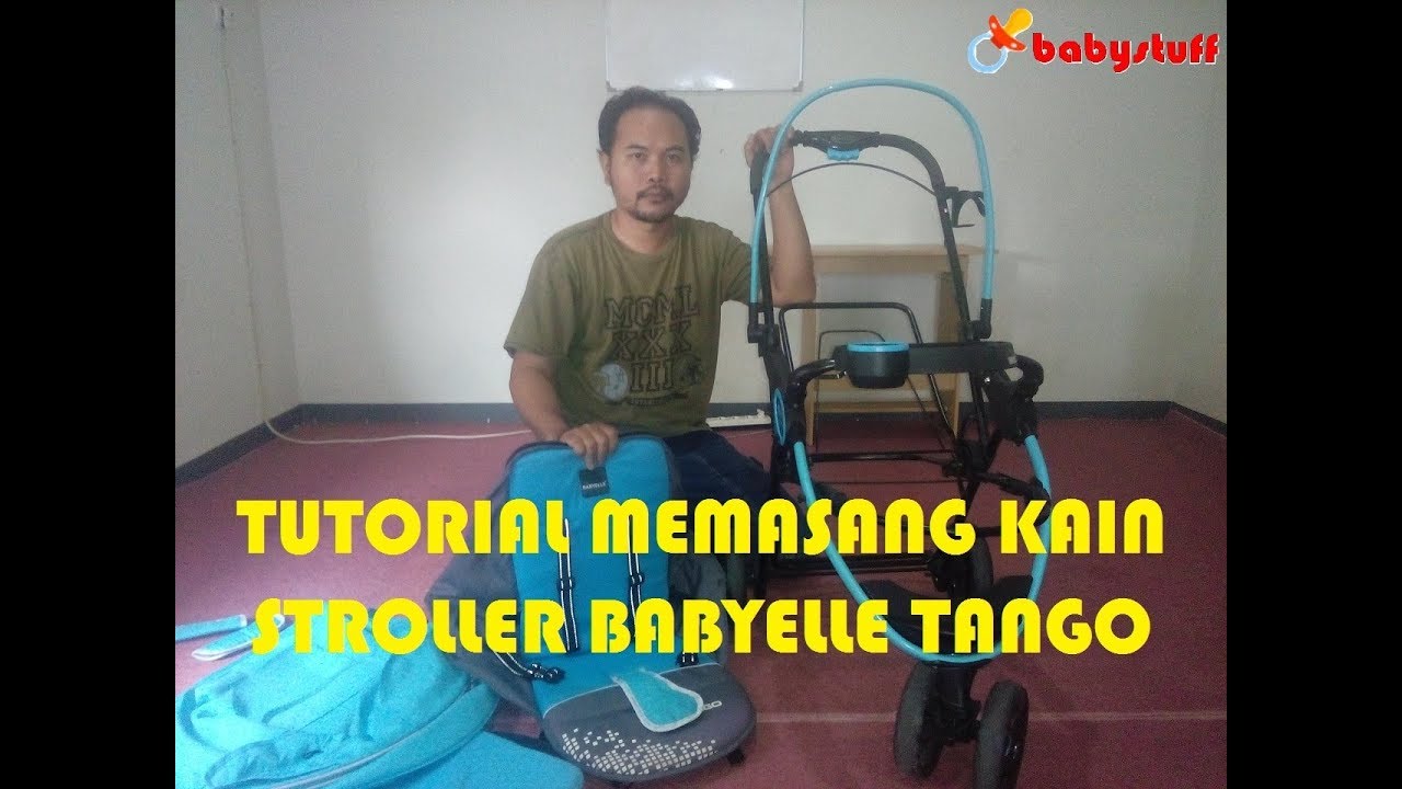 Tutorial Memasang Kain Stroller Babyelle TANGO