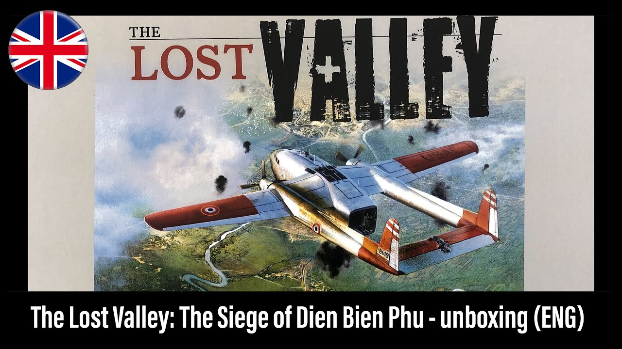 🇬🇧 (531) The Lost Valley: The Siege of Dien Bien Phu - unboxing (ENG)