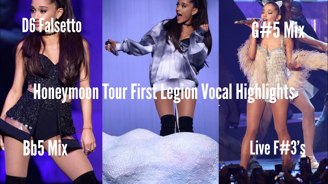 Ariana Grande | Honeymoon Tour First U.S Legion Vocal Highlights Part 1 | Vocal Range (G#3-Bb5-C6)