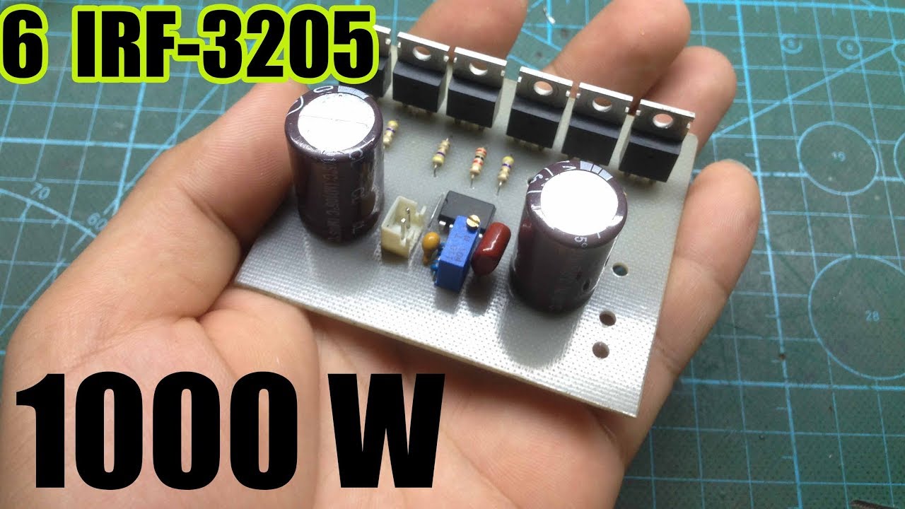 1000W INVERTER 6 IRF3205 use IR2153