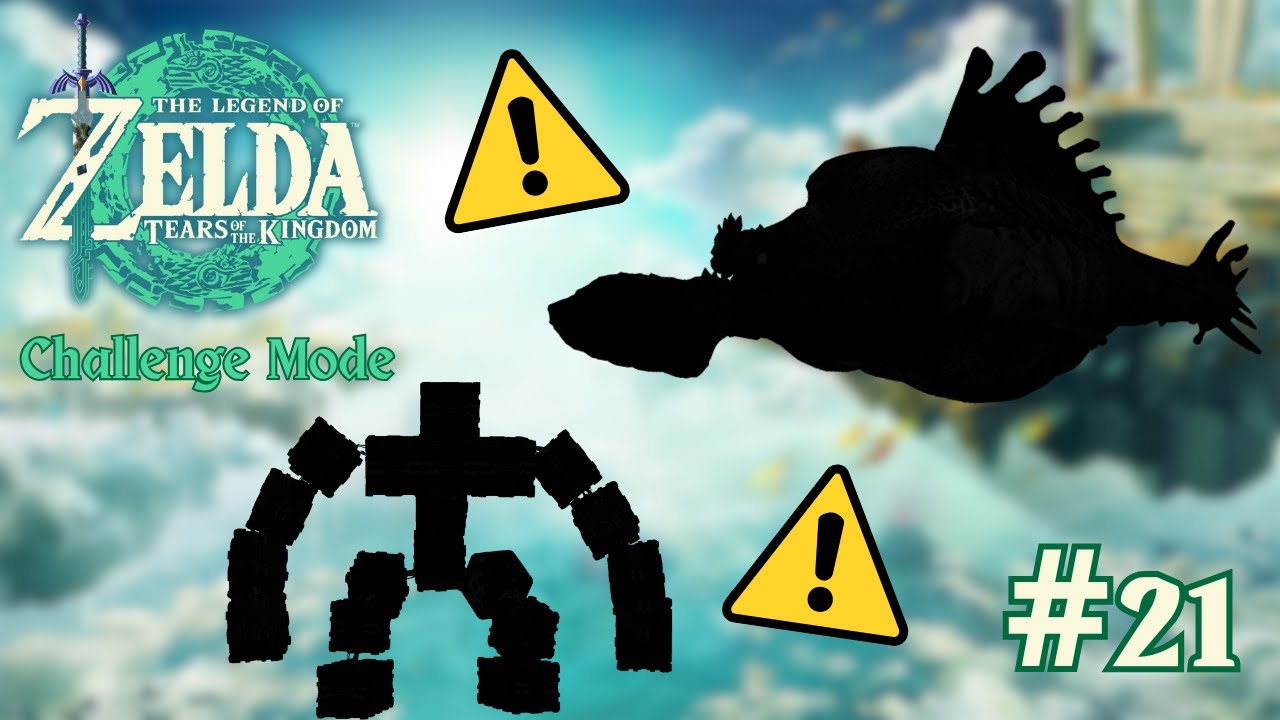 VOD - La REINE DU DÉSERT et le PROJET SONEAU EXPÉRIMENTAL - Zelda TOTK Challenge Mode #21