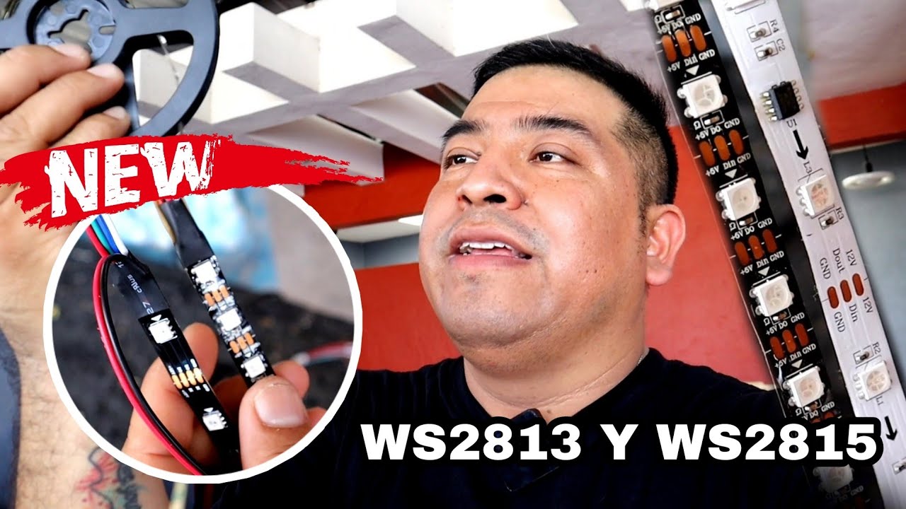 TIRAS LED de Alta Eficiencia NO FALLAN 😱 WS2813 y WS2815