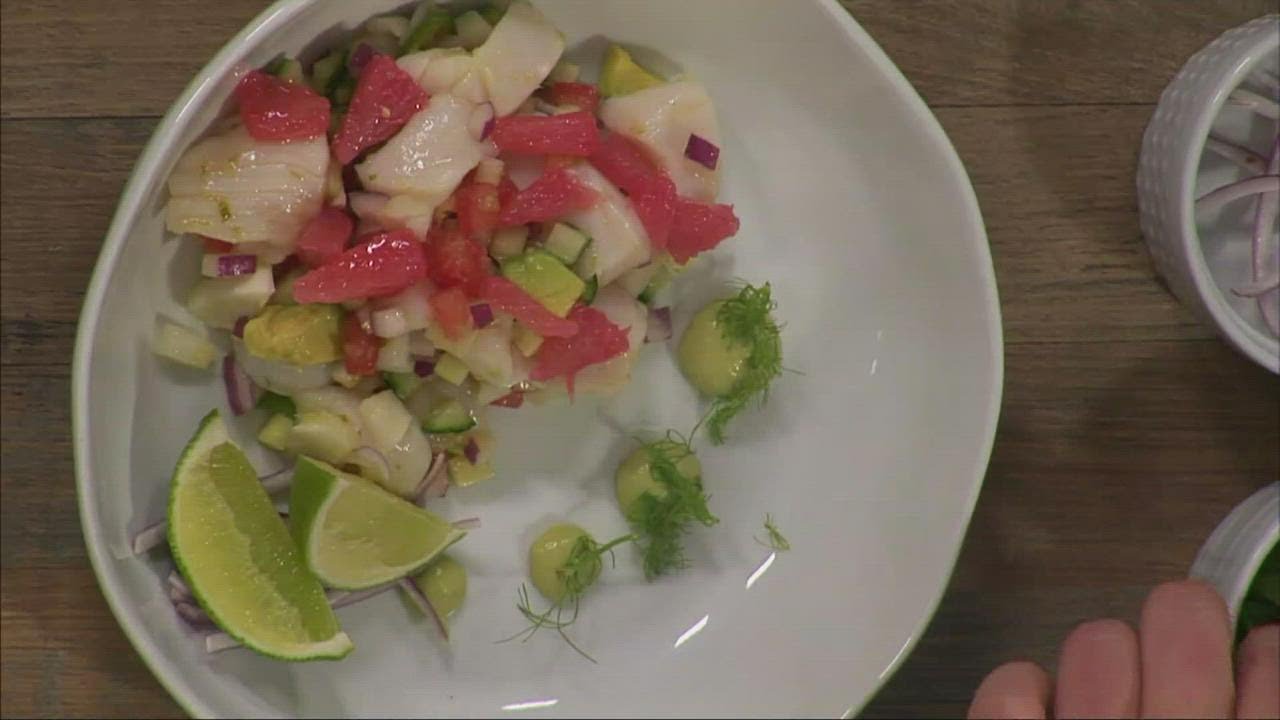 We&rsquo;re making scallop ceviche with chef Arianna Stefanilo