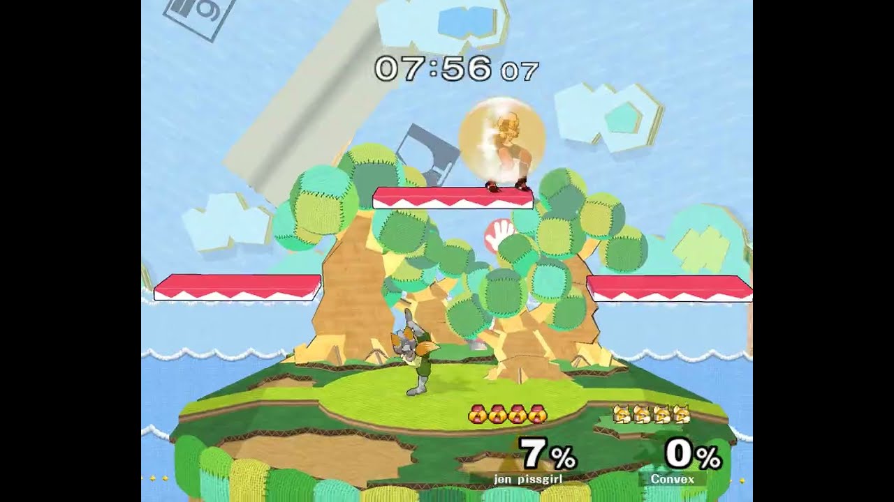 Panic! At the Top Plat #4 - Melee Singles LR2 – Convex ⟮Sheik, Fox⟯ vs jen pissgirl ⟮Sheik⟯