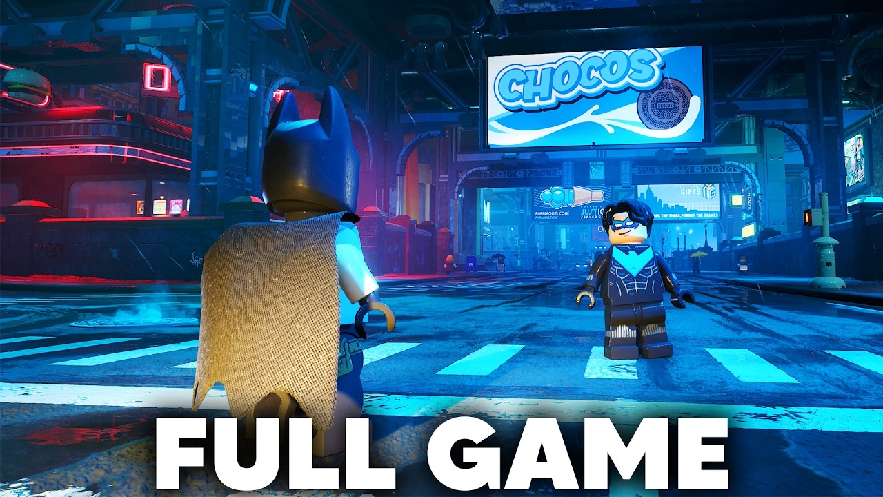 LEGO Batman Legacy of the Batman Gameplay Walkthrough (Full Game)
