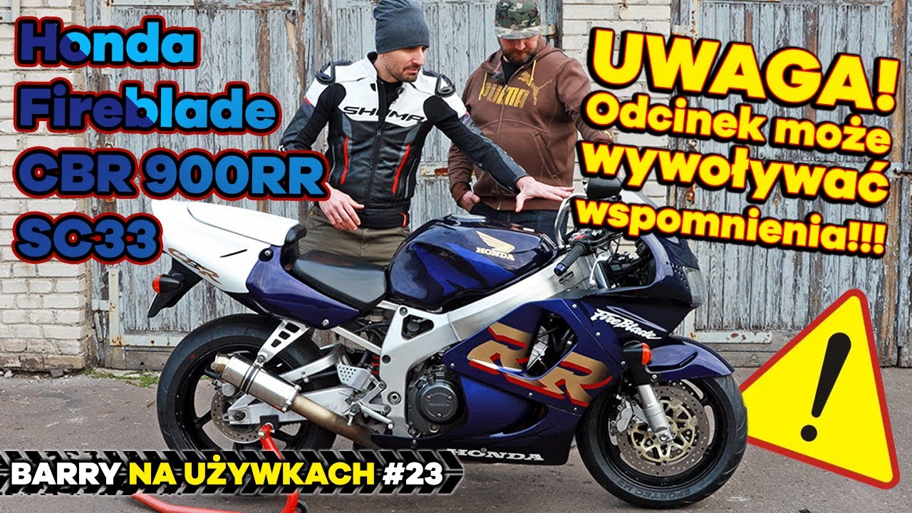 Honda CBR 900RR Fireblade SC33 (1999). Na co zwrócić uwagę przy zakupie? Barry na używkach #23