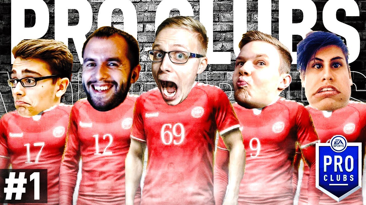 PRO CLUBS VENDER TILBAGE!! - MED JKFIFA, FIFAMAT, OPINGI, MERNS - FIFA 20 PRO CLUBS ROAD TO GLORY #1