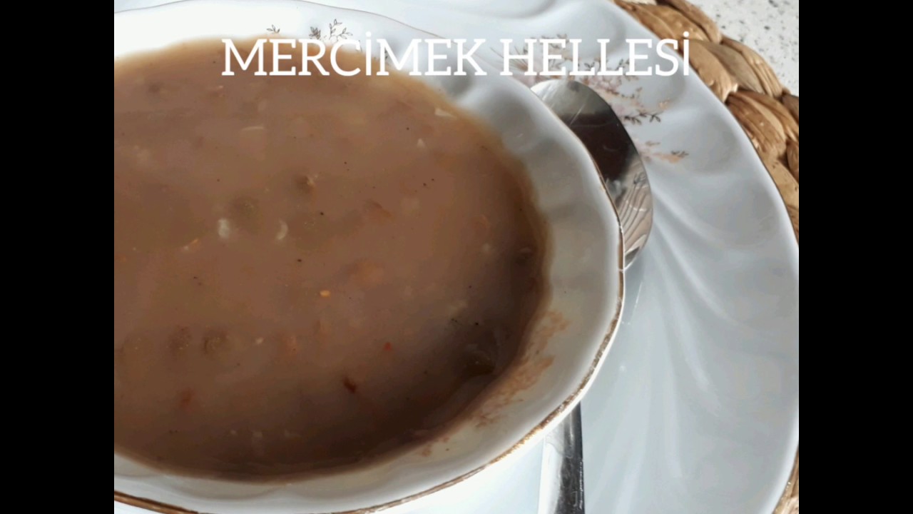 HELLE ÇORBASI. BEŞ DAKİKADA ÇORBA/YEŞİL MERCİMEK HELLESİ /BİR DENEYİN BİR DAHA VAZ GEÇEMEYECEK SİNİZ