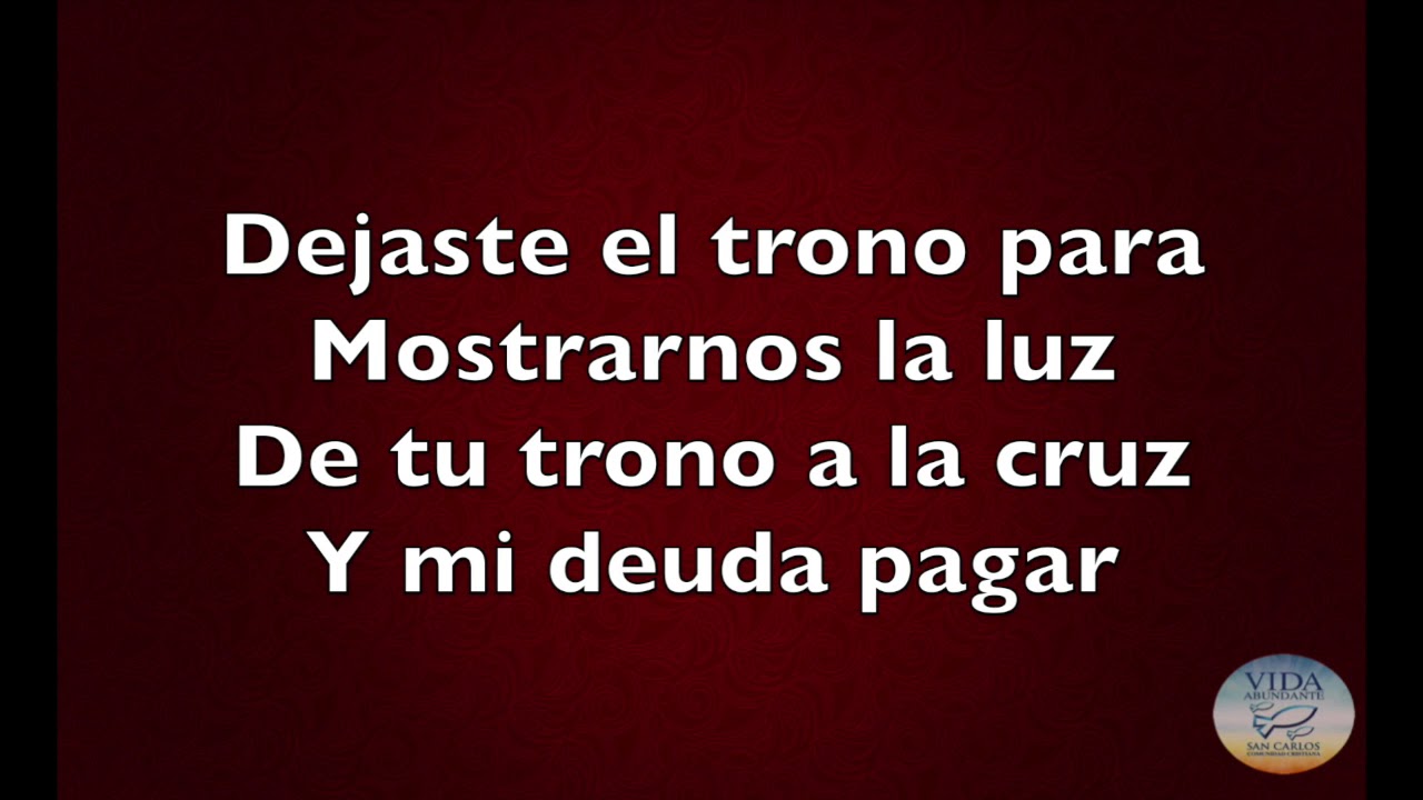 Tu nombre levantaré pista