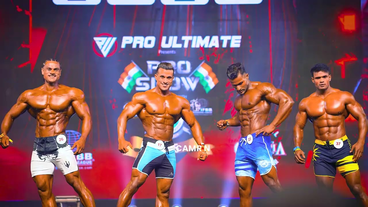 MEN'S PHYSIQUE TOP 3 BHARAT PRO SHOW