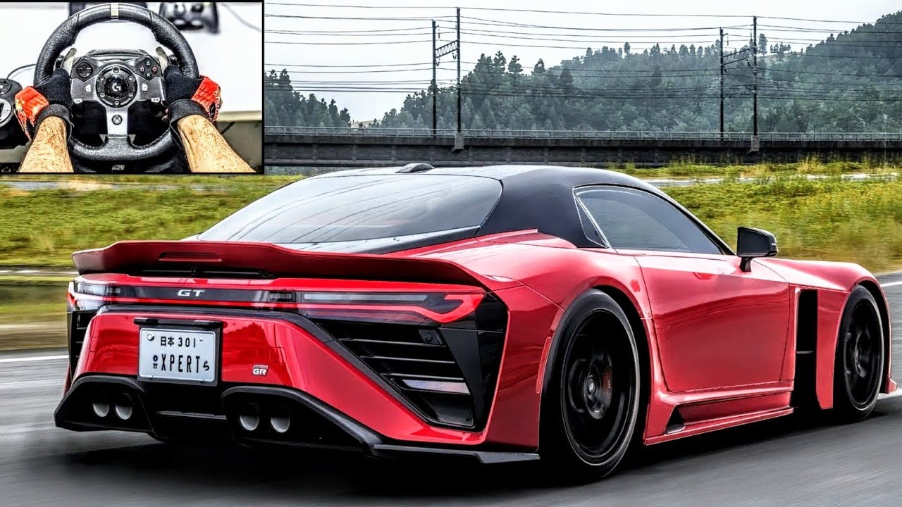 TOYOTA PROTOTYPE GR  GT | FORZA HORIZON 6 | STEERING WHEEL GAMEPLAY POV DRIVING 4K 60FPS