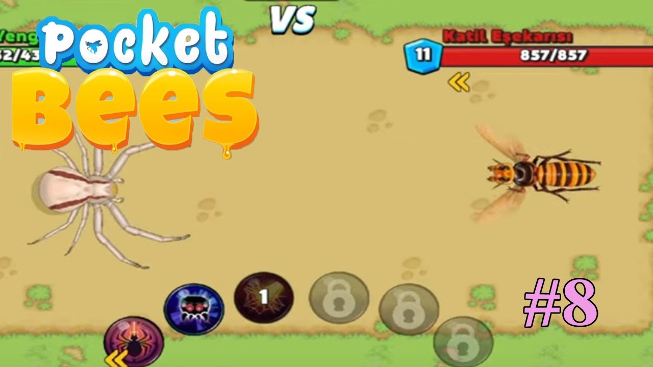 PVP 11. LEVEL RAKİP VE DÜŞÜK RAKİP BULMA TAKTİĞİ - POCKET BEES # 8