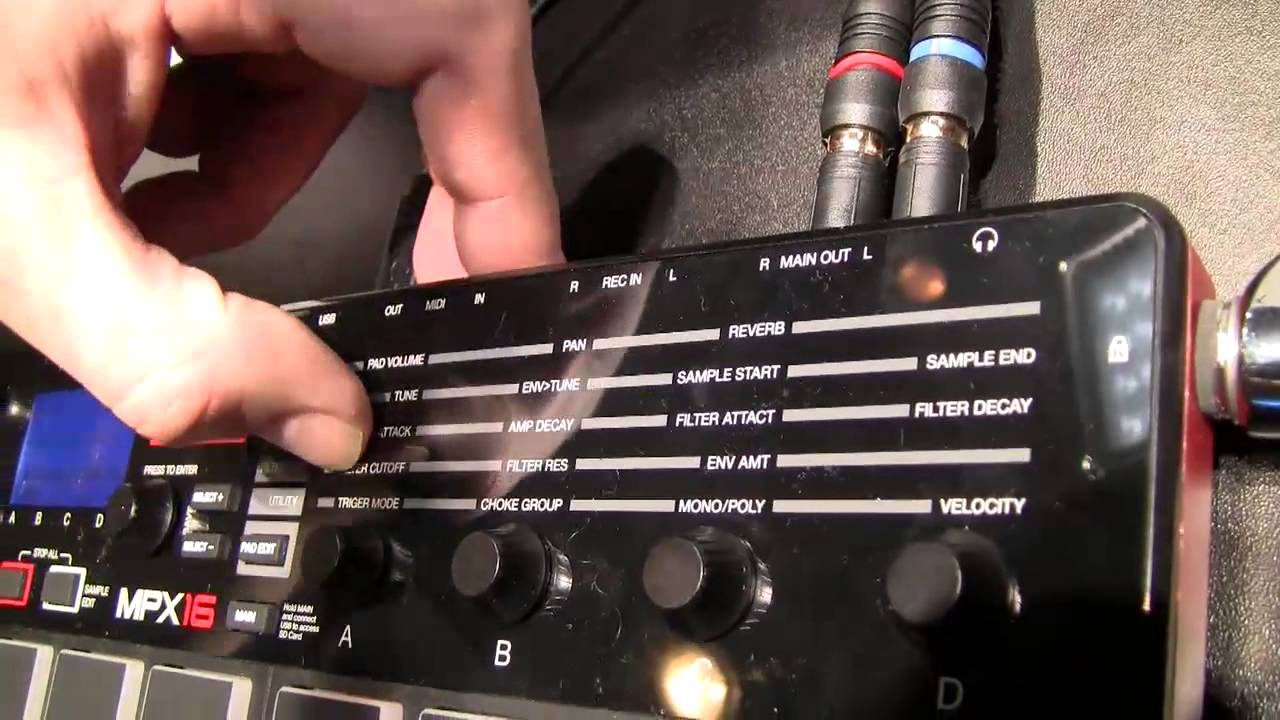MESSE 2014: Akai MPX16