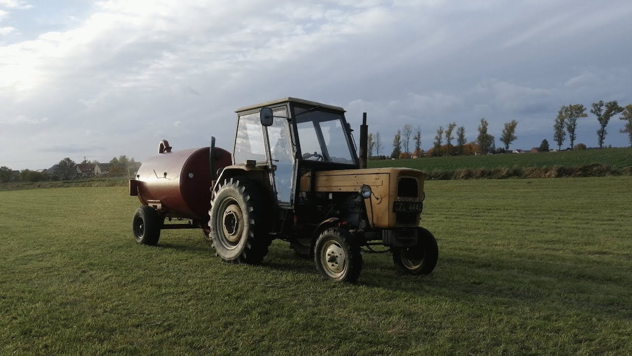 Akcja Gnojówka 🔥 Ursus C-360 i beczkowóz w akcji!