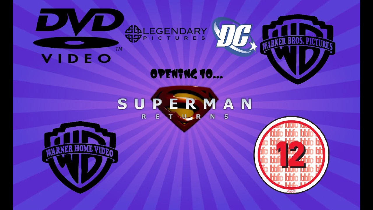 Opening to Superman Returns 2006 UK DVD