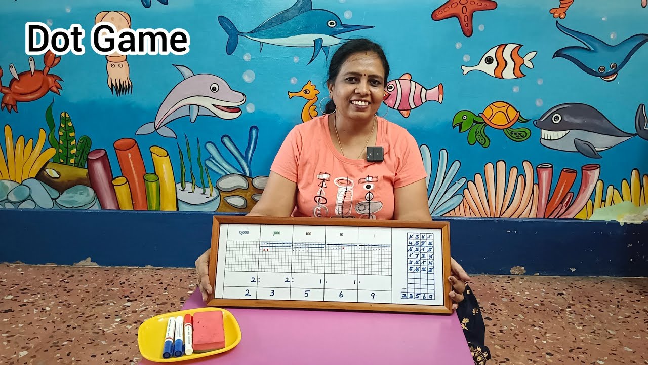 Dot Game | Arithmetic Activity | Indian Montessori Training Institute