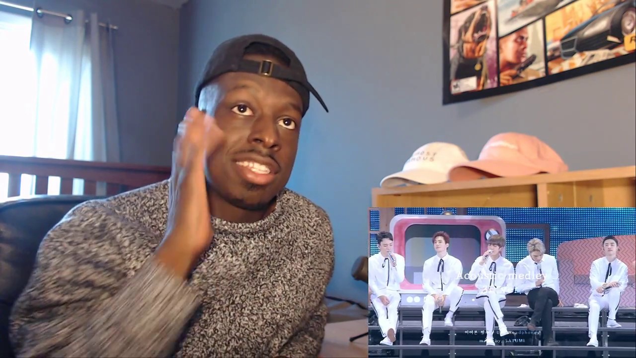 EXO -  Acoustic medley Live Tokyo Japan (3d ver) [ REACTION ]
