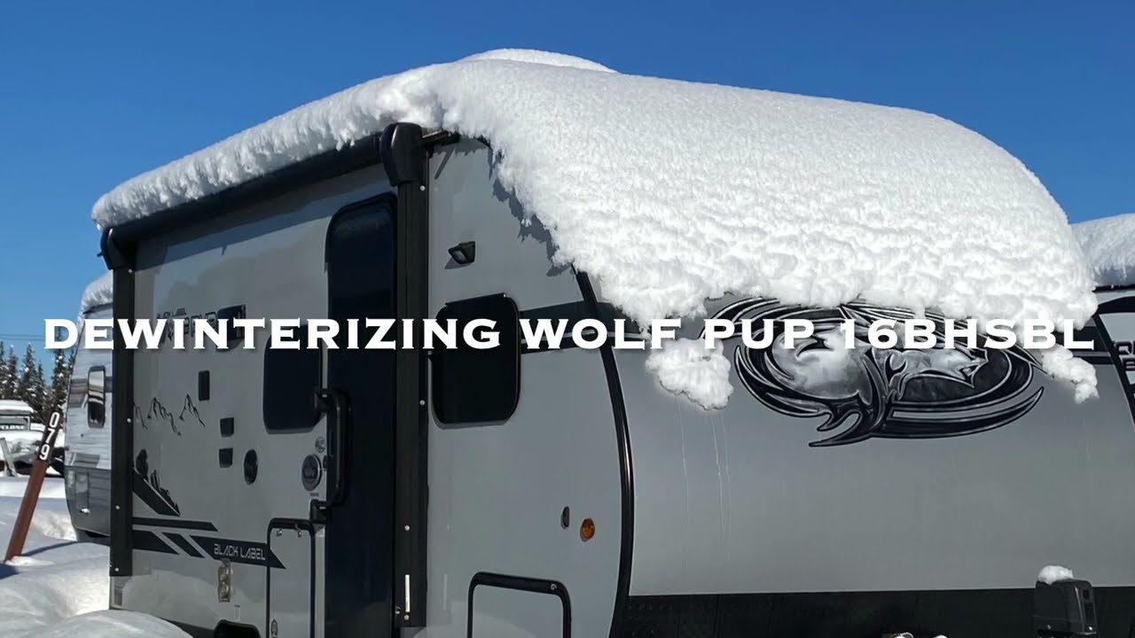 How to De-winterize Forest River Wolf Pup 16BHS BL