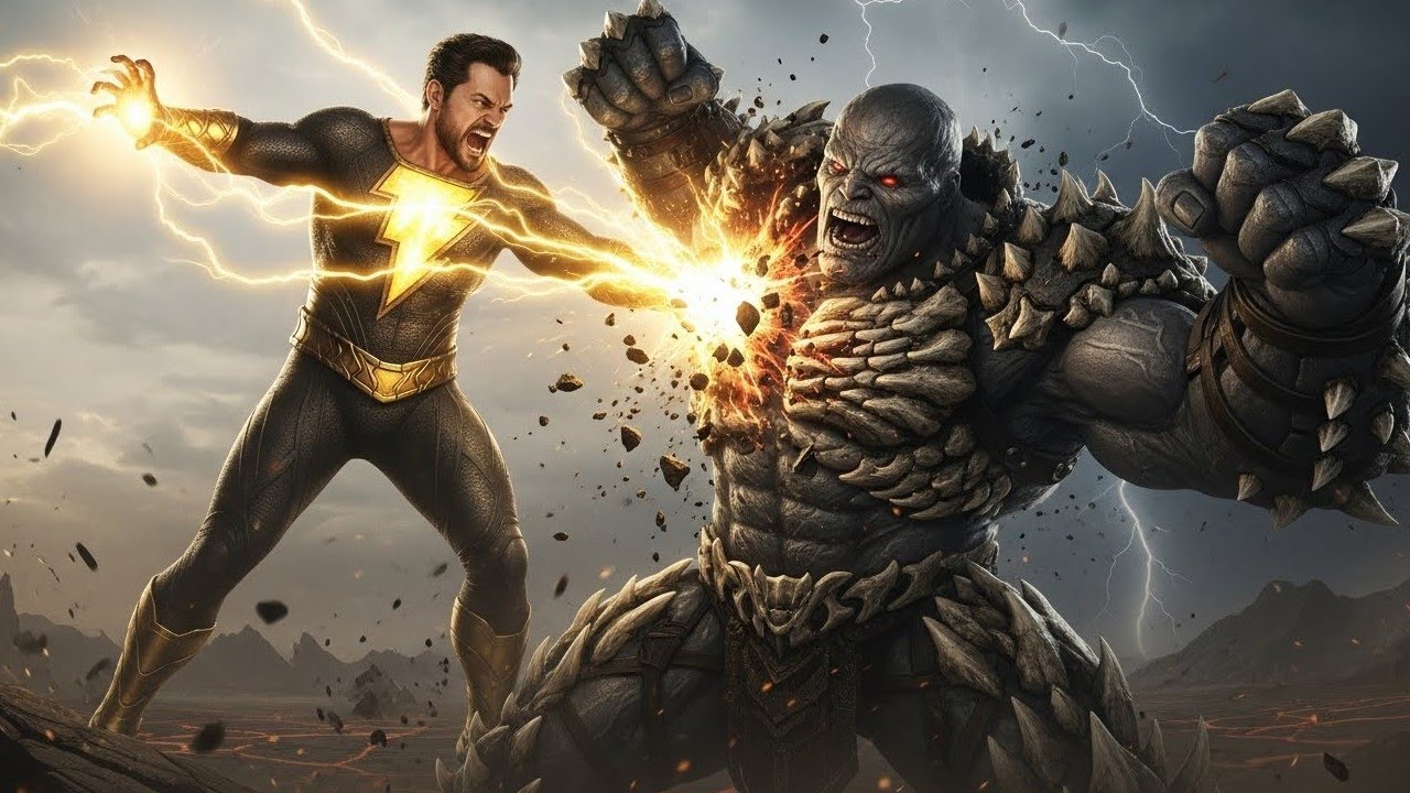 Doomsday vs Black Adam | When Gods Face Extinction | A Mythic Battle of Power