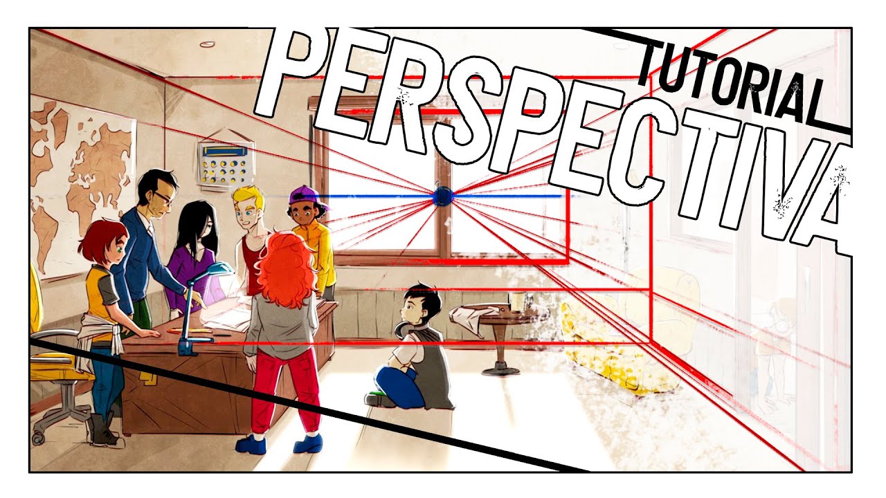 CÓMO DIBUJAR EN PERSPECTIVA - Tutorial Para Principiantes