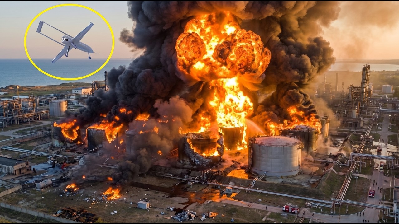 Ukrainian Drones ERASE Russia's Largest Oil Refinery &mdash; Then THIS Happened...