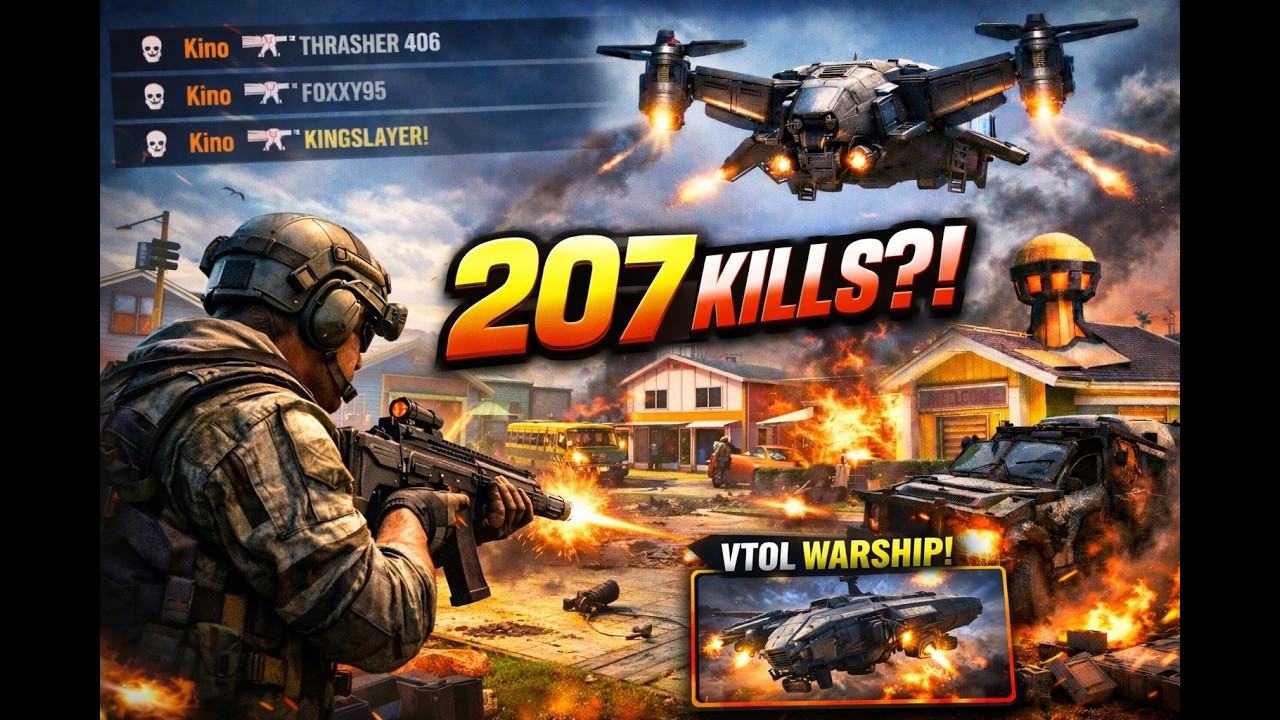 207 KILLS on Nuketown… and I CHOKED ANOTHER NUKE