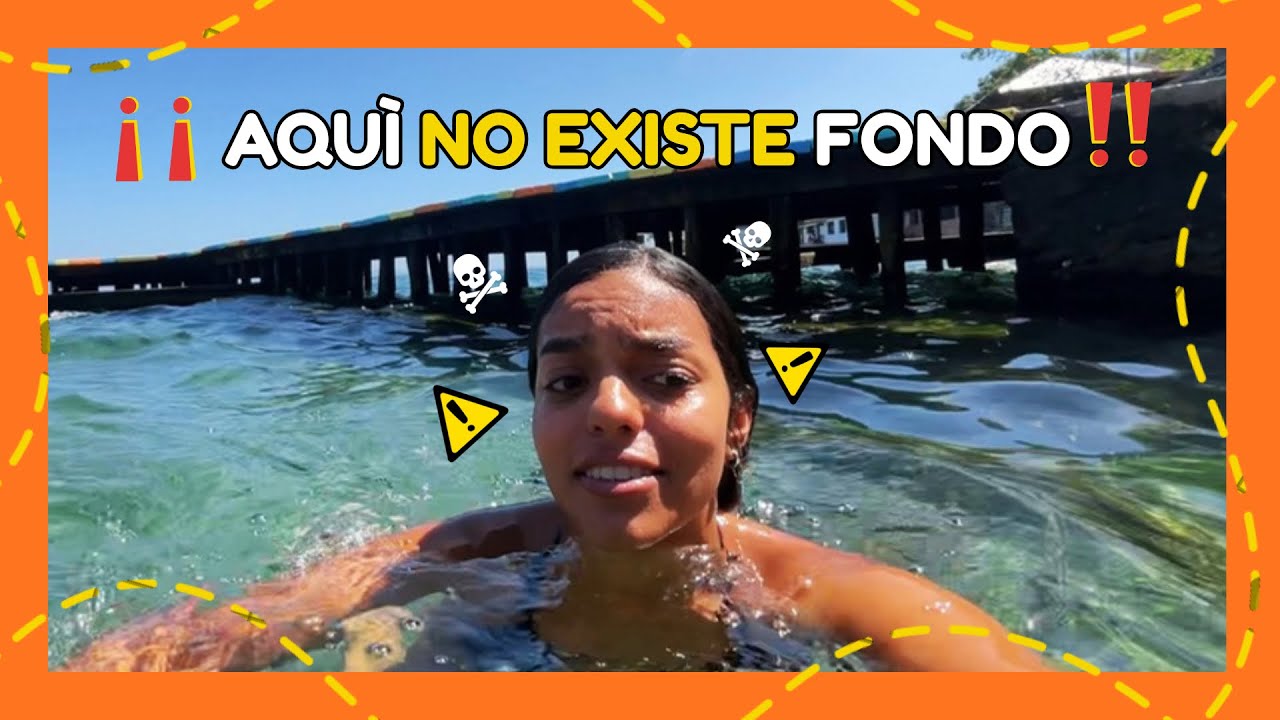 En este DESTINO de #sucre EL MAR NO TIENE FONDO 😨🏝️