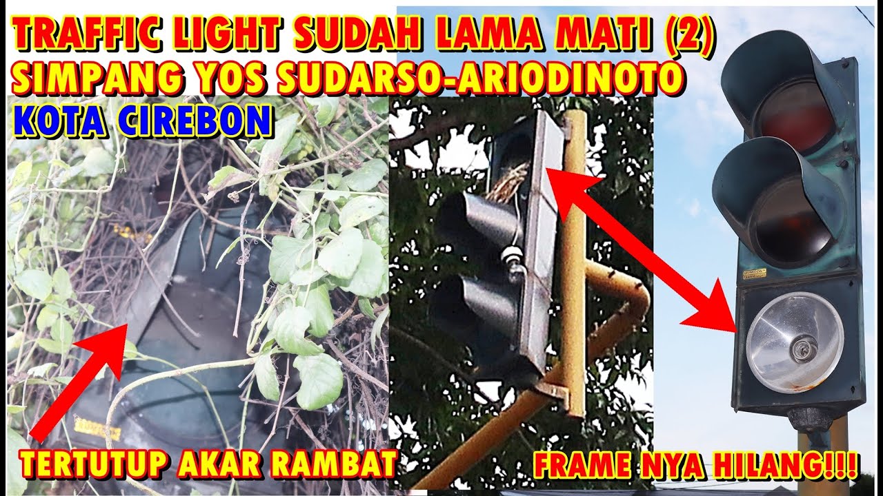 LAMPU LALU LINTAS MATI DI JALAN NASIONAL YOS SUDARSO KOTA CIREBON, TIDAK TERURUS