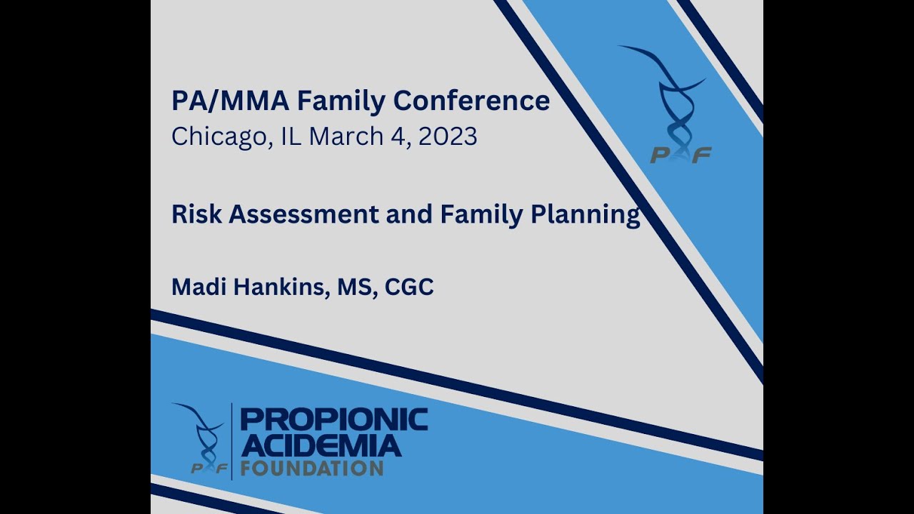 Risk Assessment and Family Planning by Madi Hankins at Lurie Children's Hospital in March 2023