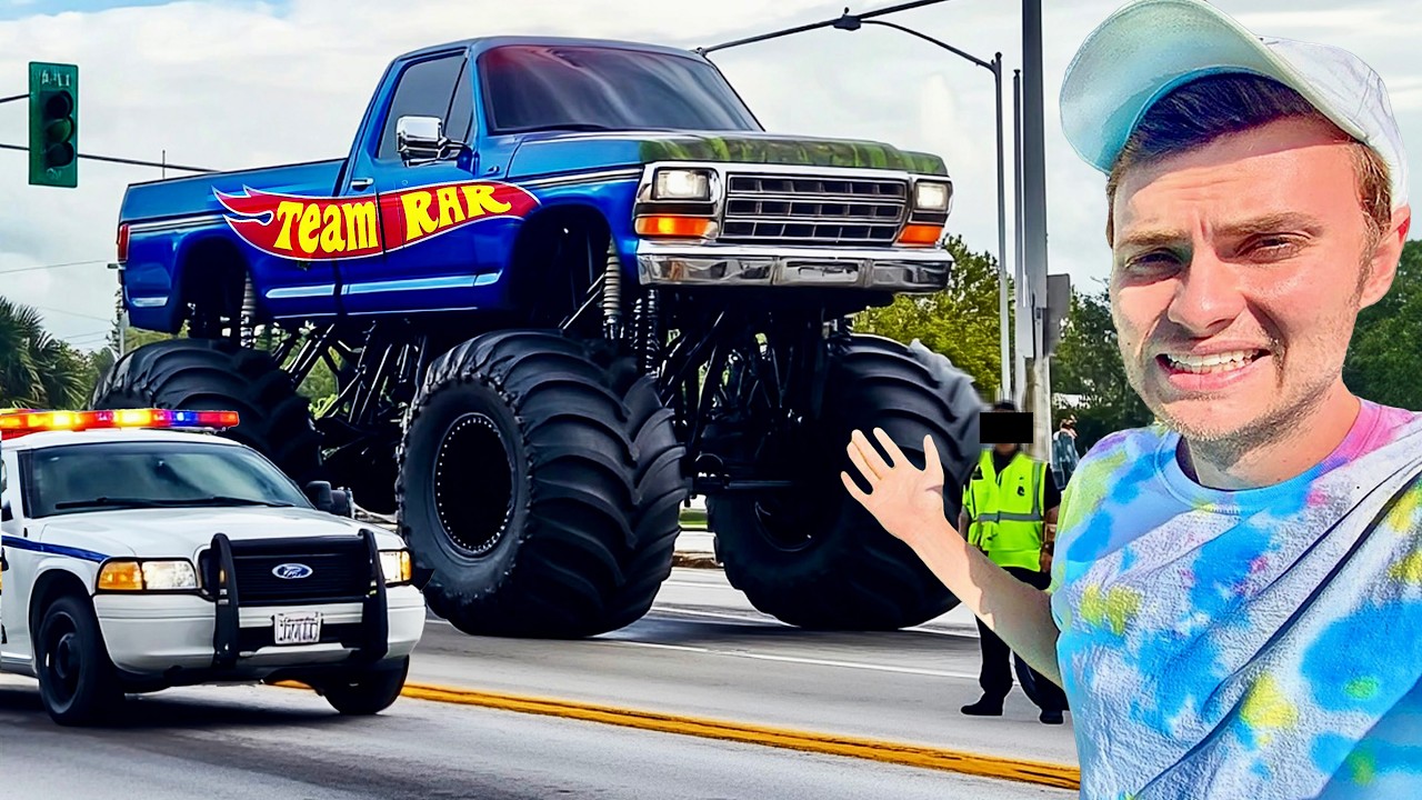 Don’t do this with your monster truck