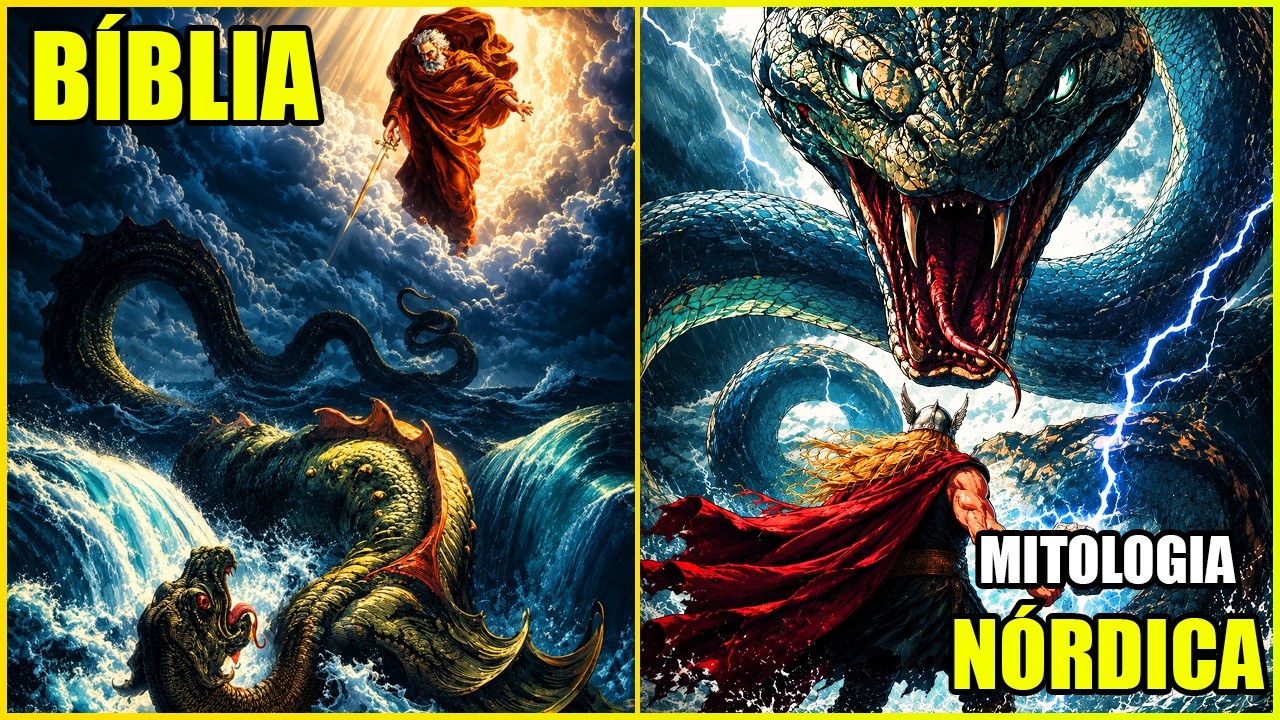 Por que TODOS os DEUSES do TROVÃO ENFRENTAM SERPENTES?