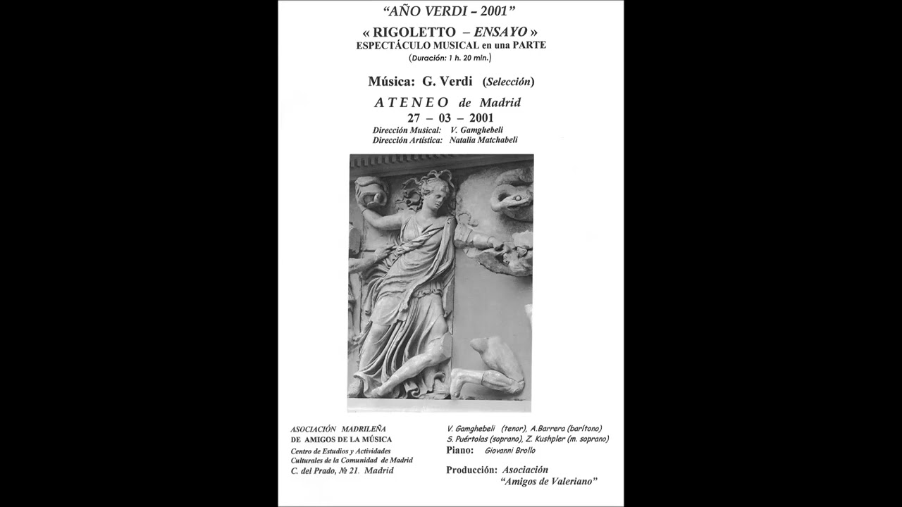 "RIGOLETTO -  ENSAYO"