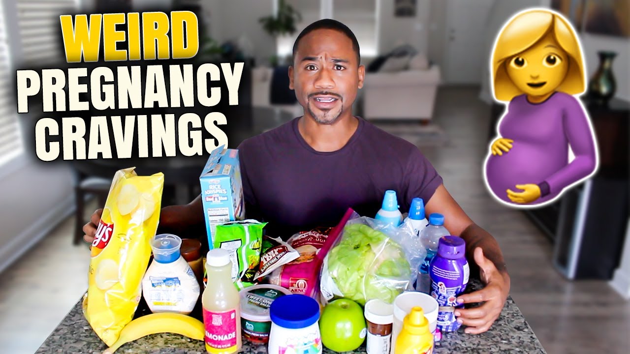 WEIRD food combos | PREGNANCY CRAVINGS | Alonzo Lerone