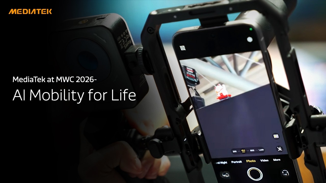 MediaTek at MWC 2026 - AI Mobility for Life
