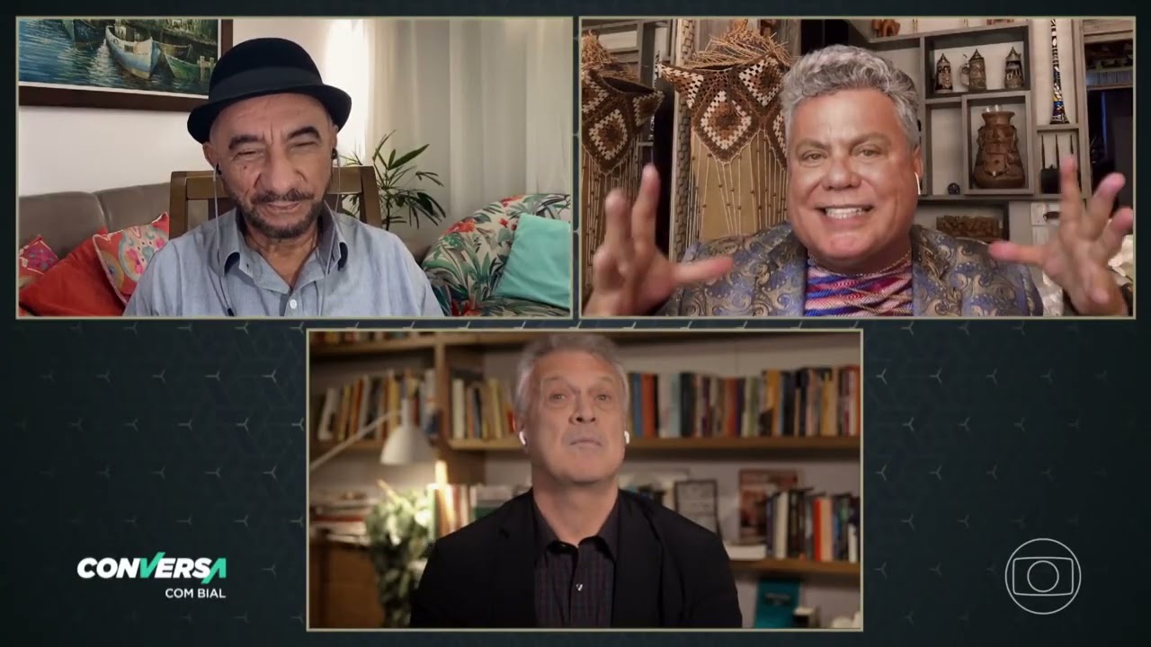 Conversa com Bial  - Zé Katimba e Milton Cunha