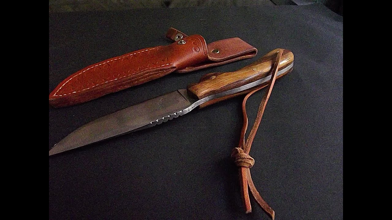 Da ist es:  mein erstes selbstgebautes feststehendes Messer