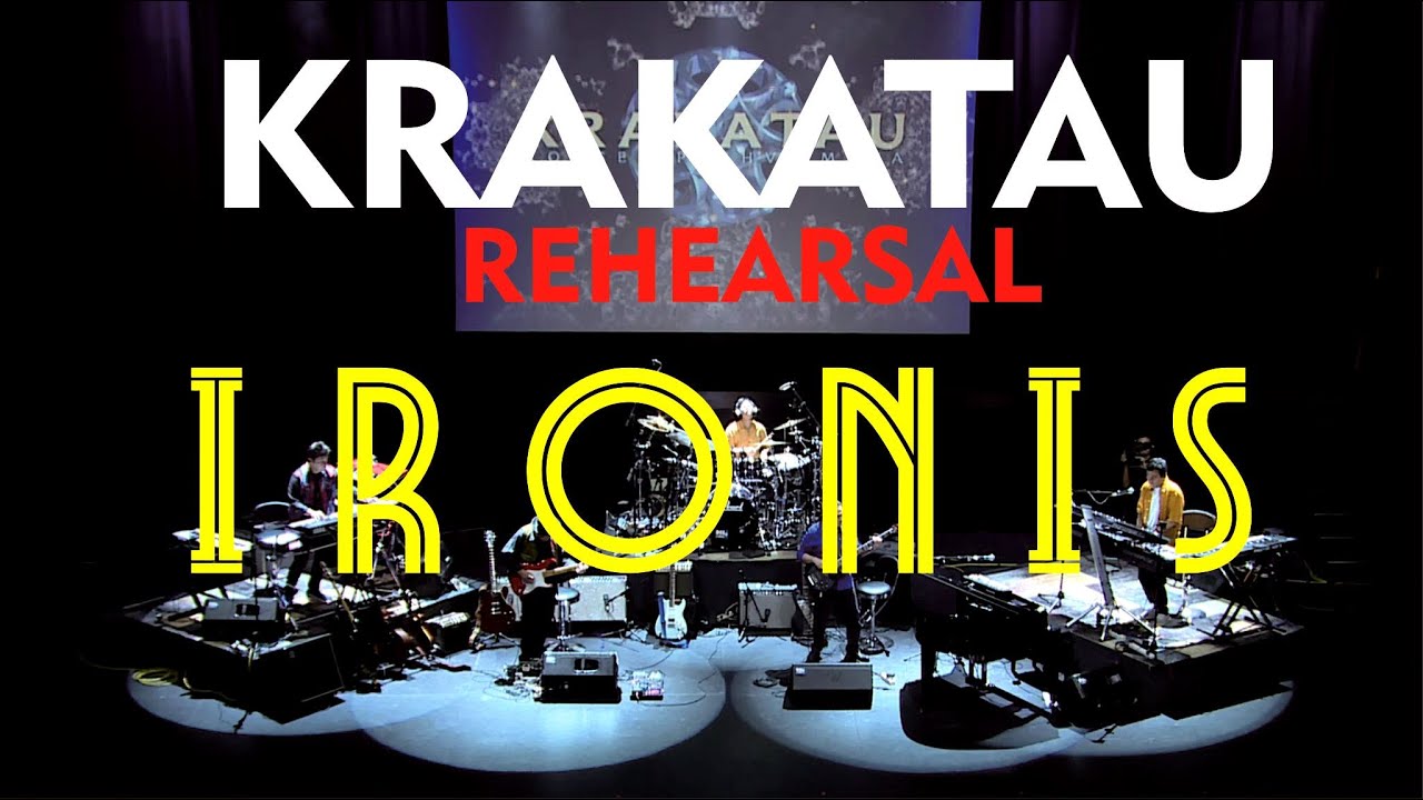 ANAK KRAKATAU REHEARSAL at DSS MUSIC STUDIO - IRONIS