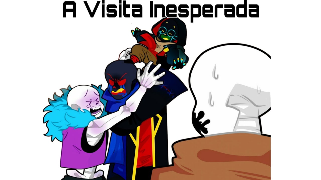 A Visita Inesperada - Undertale Comic Dub(Pt-Br) [Titio Lust e Gradient]