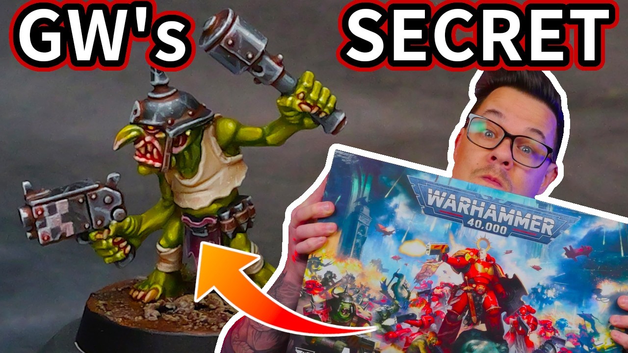СЕКРЕТ Games Workshop: как покрасить миниатюру как на коробке