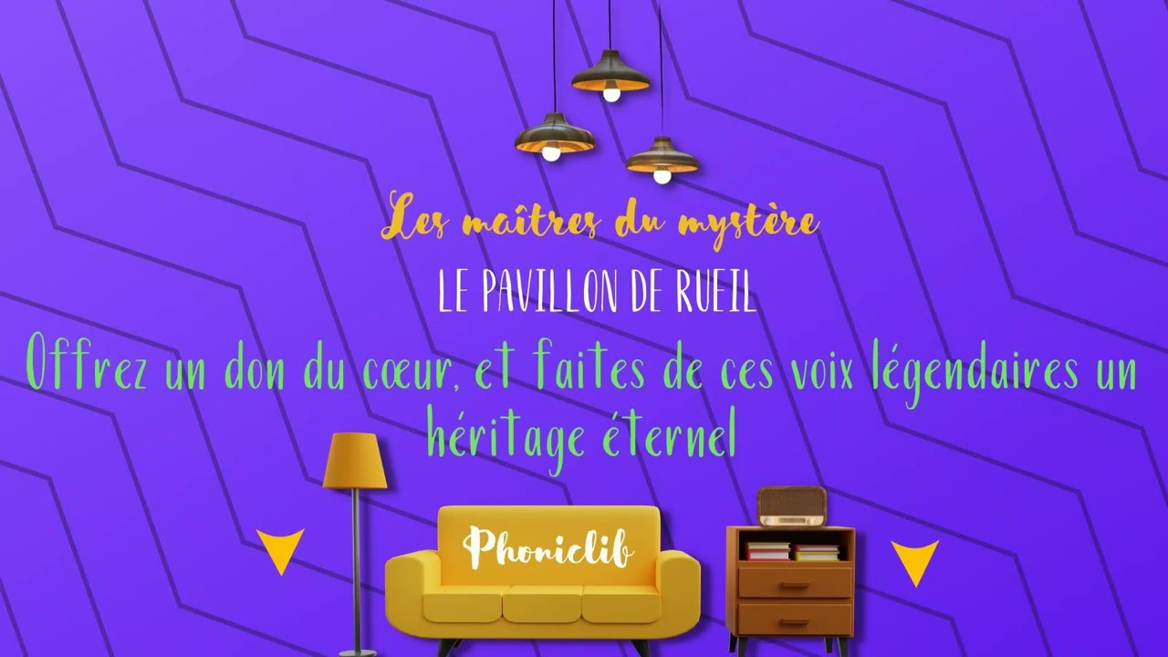 Le pavillon de Rueil -  Les Maîtres du Mystère