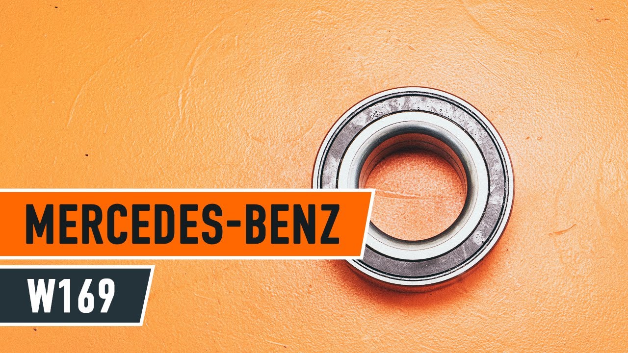 Cambio cuscinetto ruota anteriore MERCEDES-BENZ A W169 TUTORIAL | AUTODOC