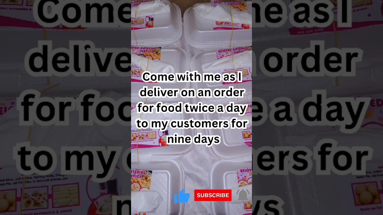 Let's deliver on my customers order #ghanafood #food #ghanayoutubers #ghanablogger #youtubeshorts